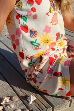 New Liberte Hilma-Top 22226 Ivory Summer