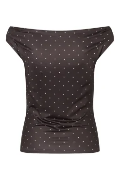 Online Modström Himamd Print Off-Shoulder Top 59321 11188