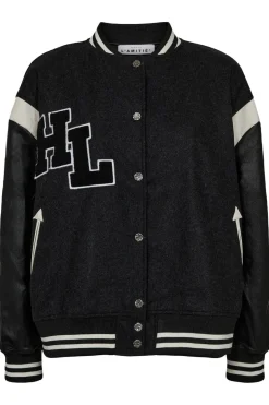 Hot Haute L'Amitié Hl Mix Bomber HL10389 Black