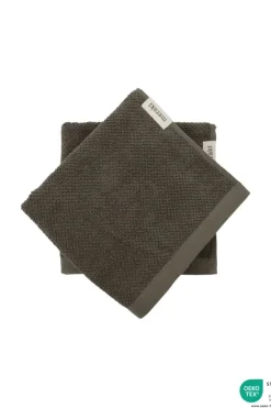 Sale Meraki Håndklæde, Solid, 5 x 100, Army
