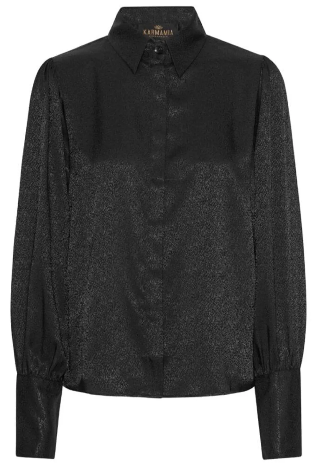 Best Karmamia Honey Shirt Black Leo Dot Jacquard