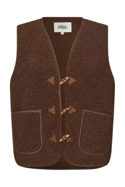 Sale Lollys Laundry Hugoll Vest Sl90019-1014 87 Dark Mokka