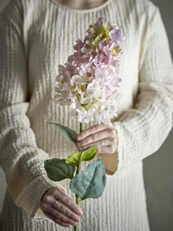 Clearance Bloomingville Hydrangea Stilk, Rosa, Kunstige Blomster 82072033 Rose