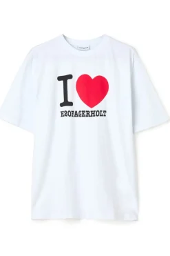 Clearance H2O Fagerholt I Love Tee 1006 Off White