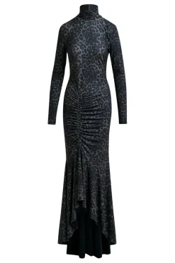Sale Essentiel Antwerp Ibys Printed Jersey Dressibys Combo1 Black