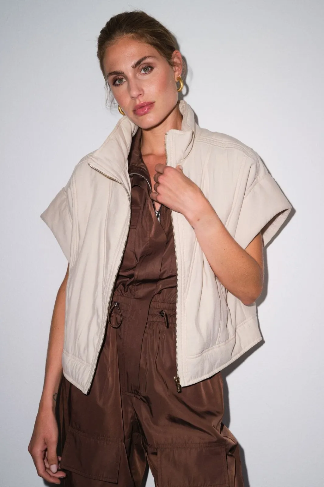 New Gossia Idago Vest G2777 Creme