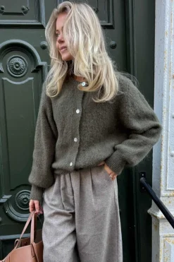 Online BYIC Idaic Cardigan armyg Army Green