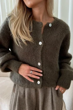 Online BYIC Idaic Cardigan armyg Army Green
