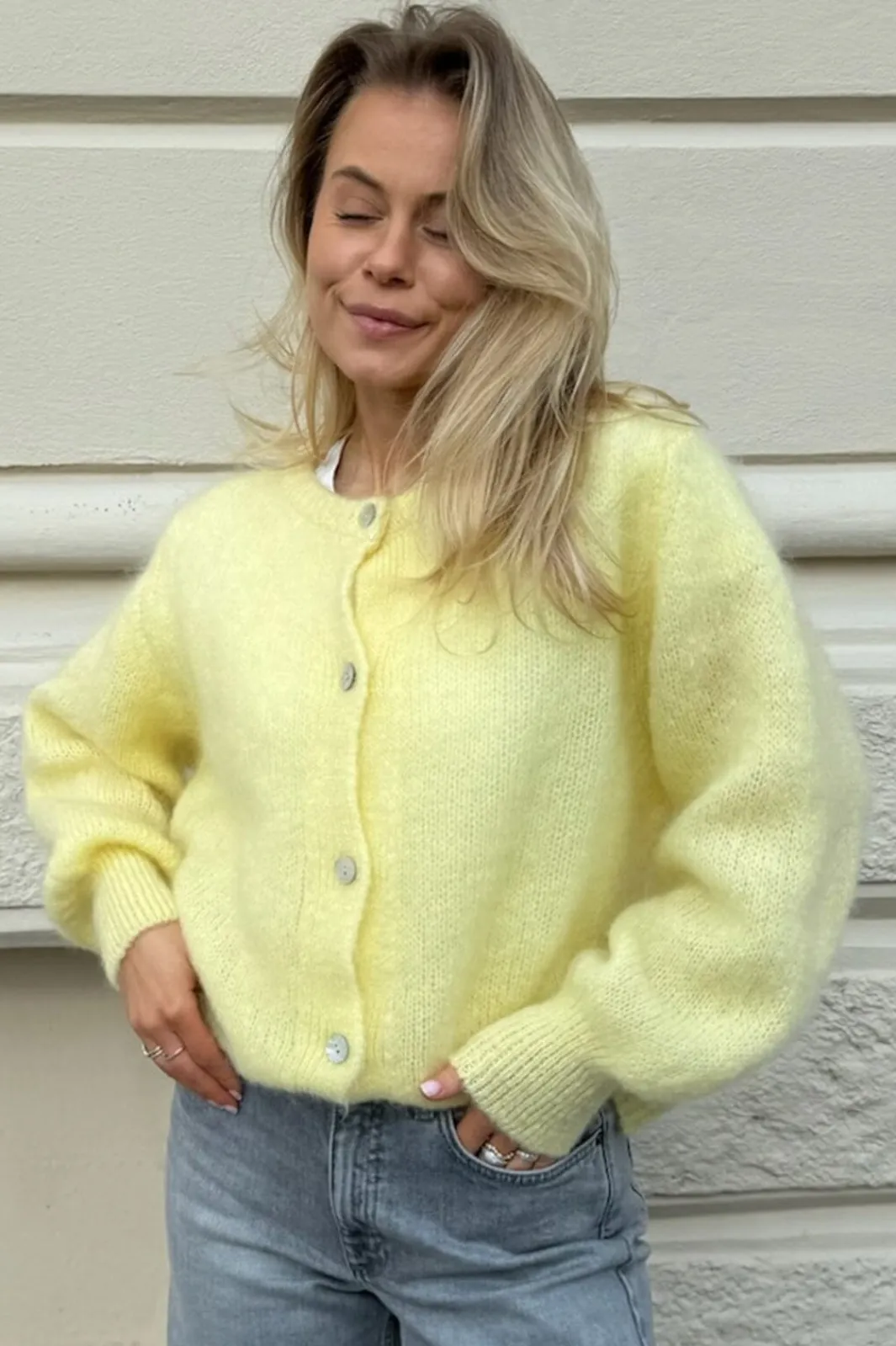 BYIC Idaic Cardigan yellow Yellow