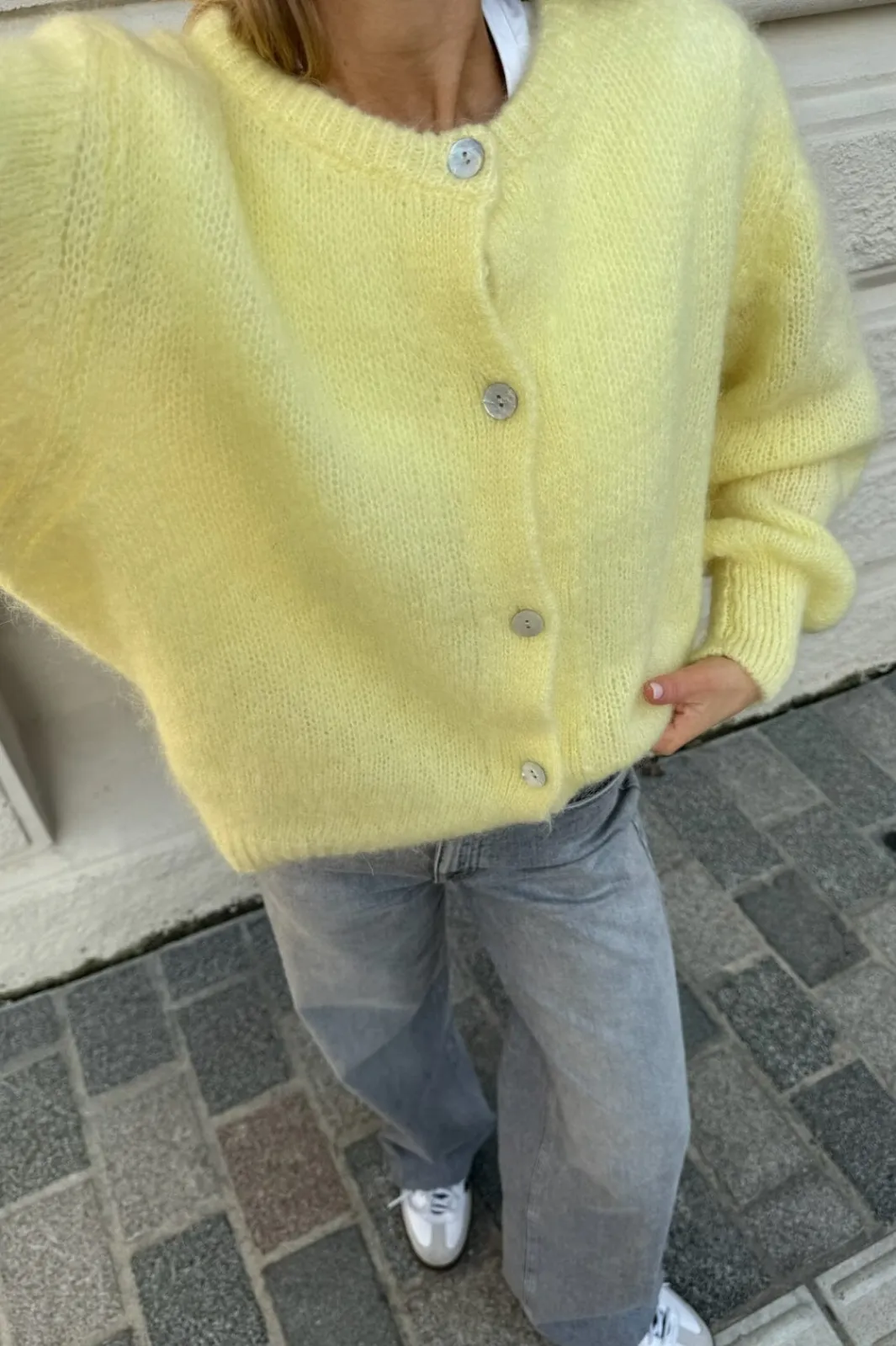 BYIC Idaic Cardigan yellow Yellow