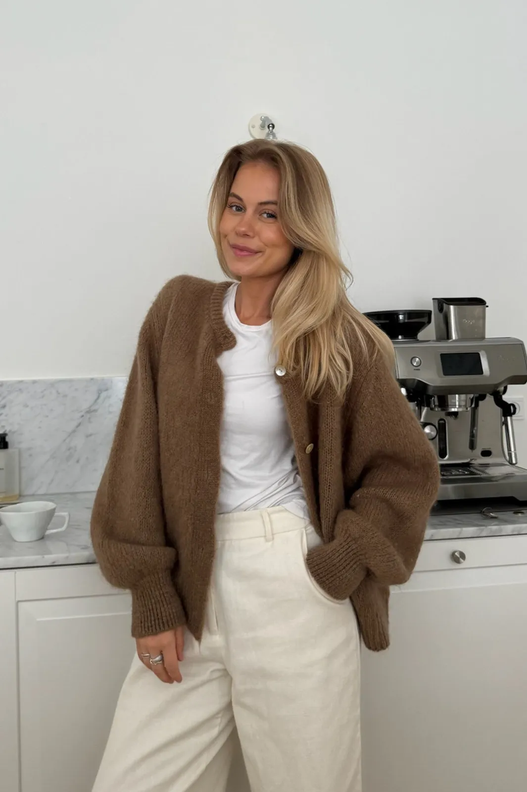 New BYIC Idaic Cardigan camel Camel