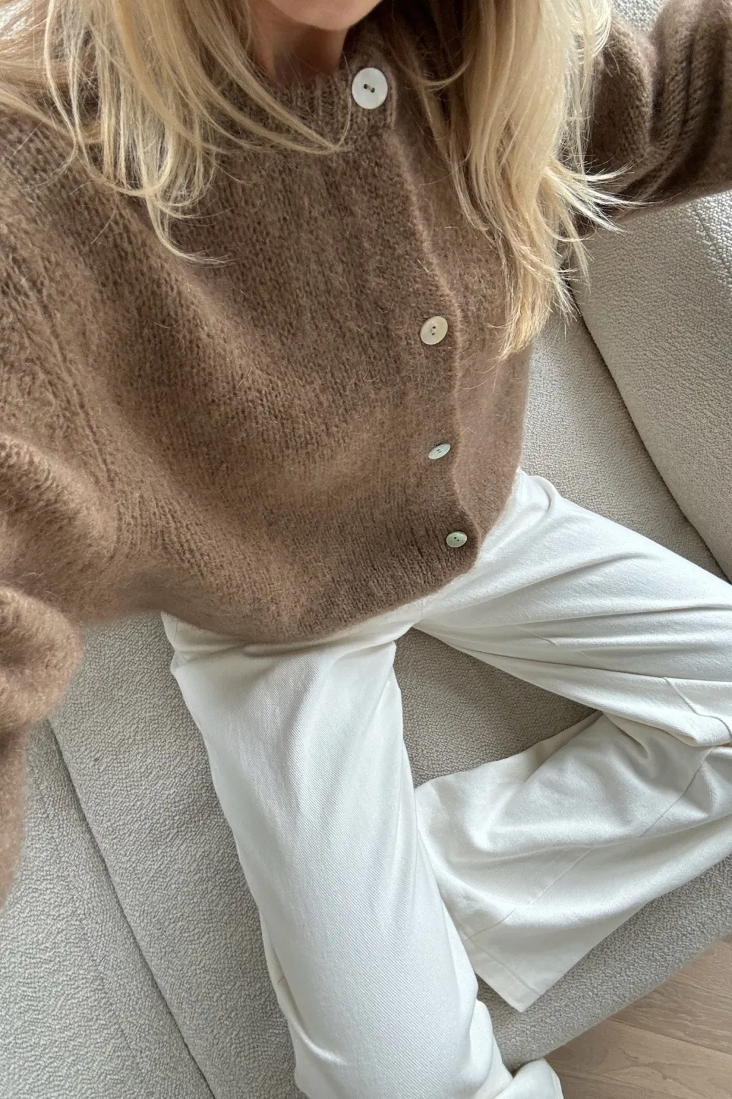 New BYIC Idaic Cardigan camel Camel