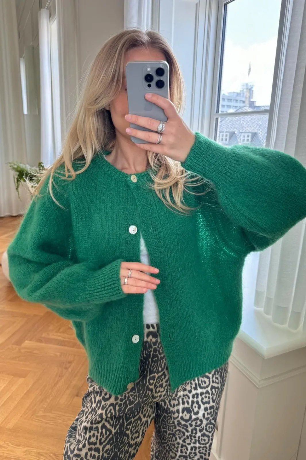 Hot BYIC Idaic Cardigan green Green