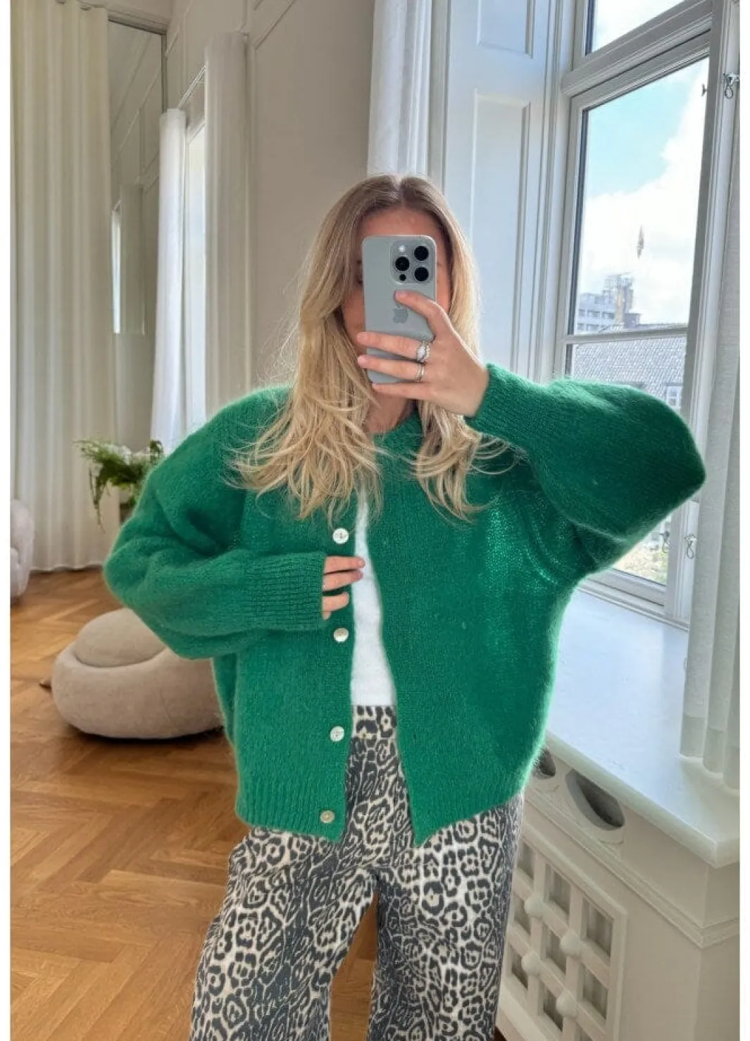 Hot BYIC Idaic Cardigan green Green