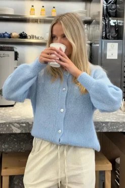 Discount BYIC Idaic Cardigan lblue Light Blue