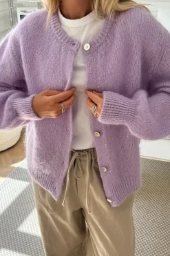 Discount BYIC Idaic Cardigan lp Light Purple