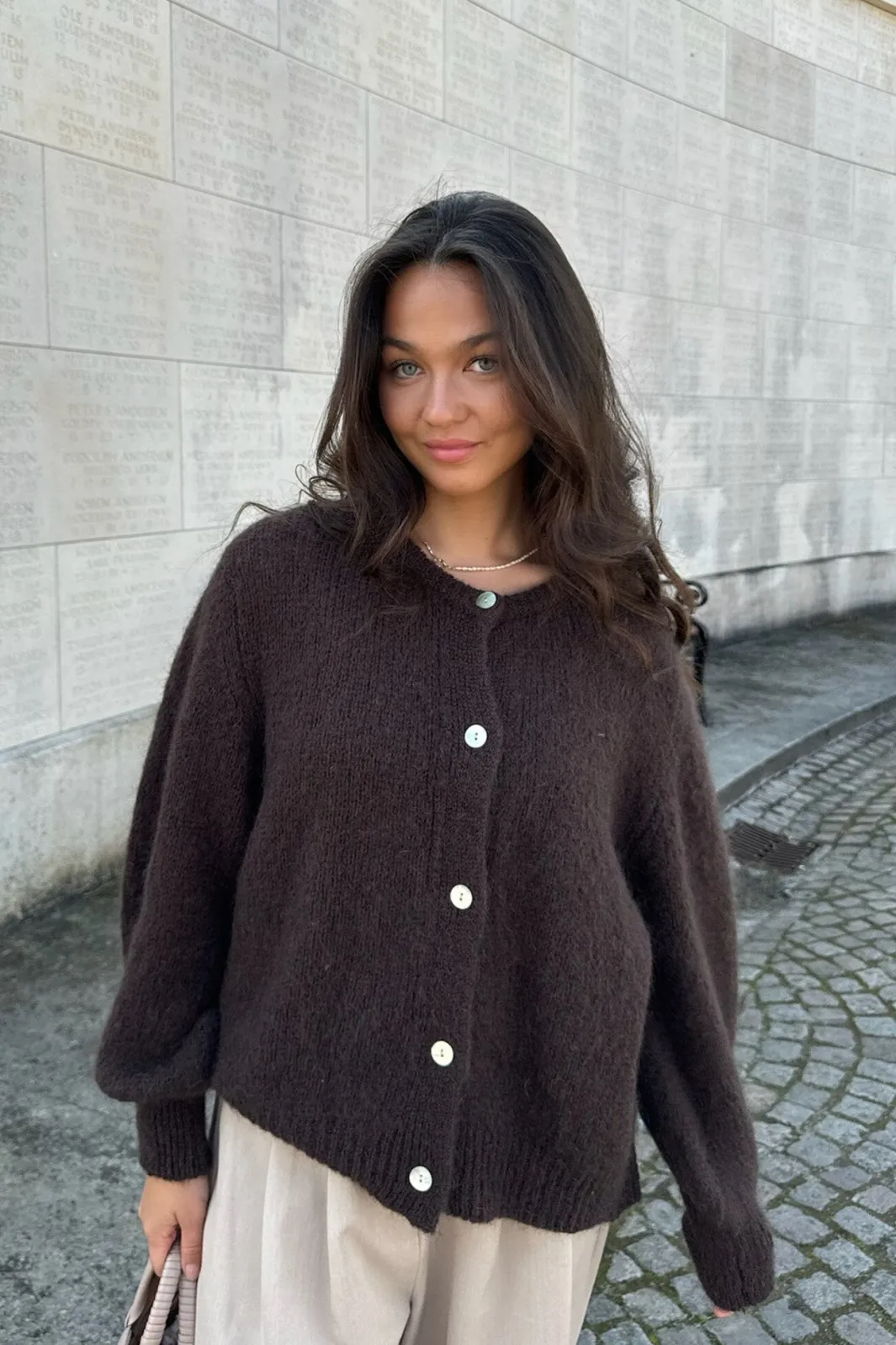 Online BYIC Idaic Cardigan dbrown Dark Brown