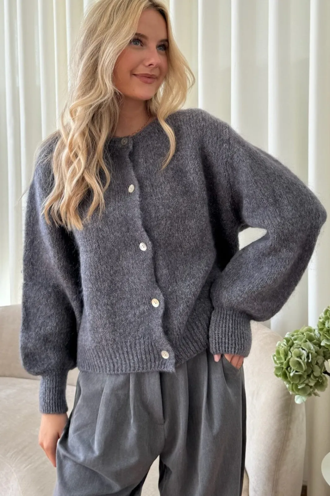 Online BYIC Idaic Cardigan 5219 dgrey Dark Grey