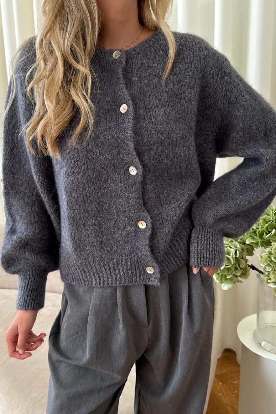 Online BYIC Idaic Cardigan 5219 dgrey Dark Grey
