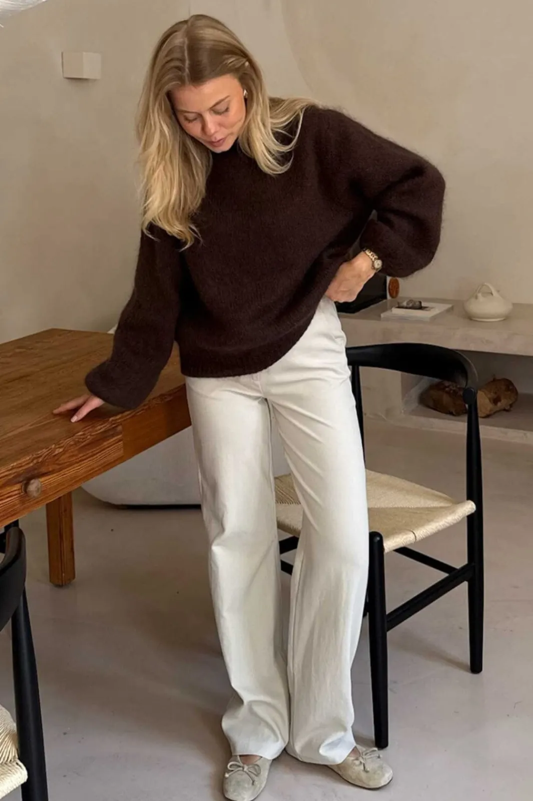 Online BYIC Idaic Pullover 5267 Dark Brown
