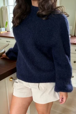 New BYIC Idaic Pullover 5267 Navy