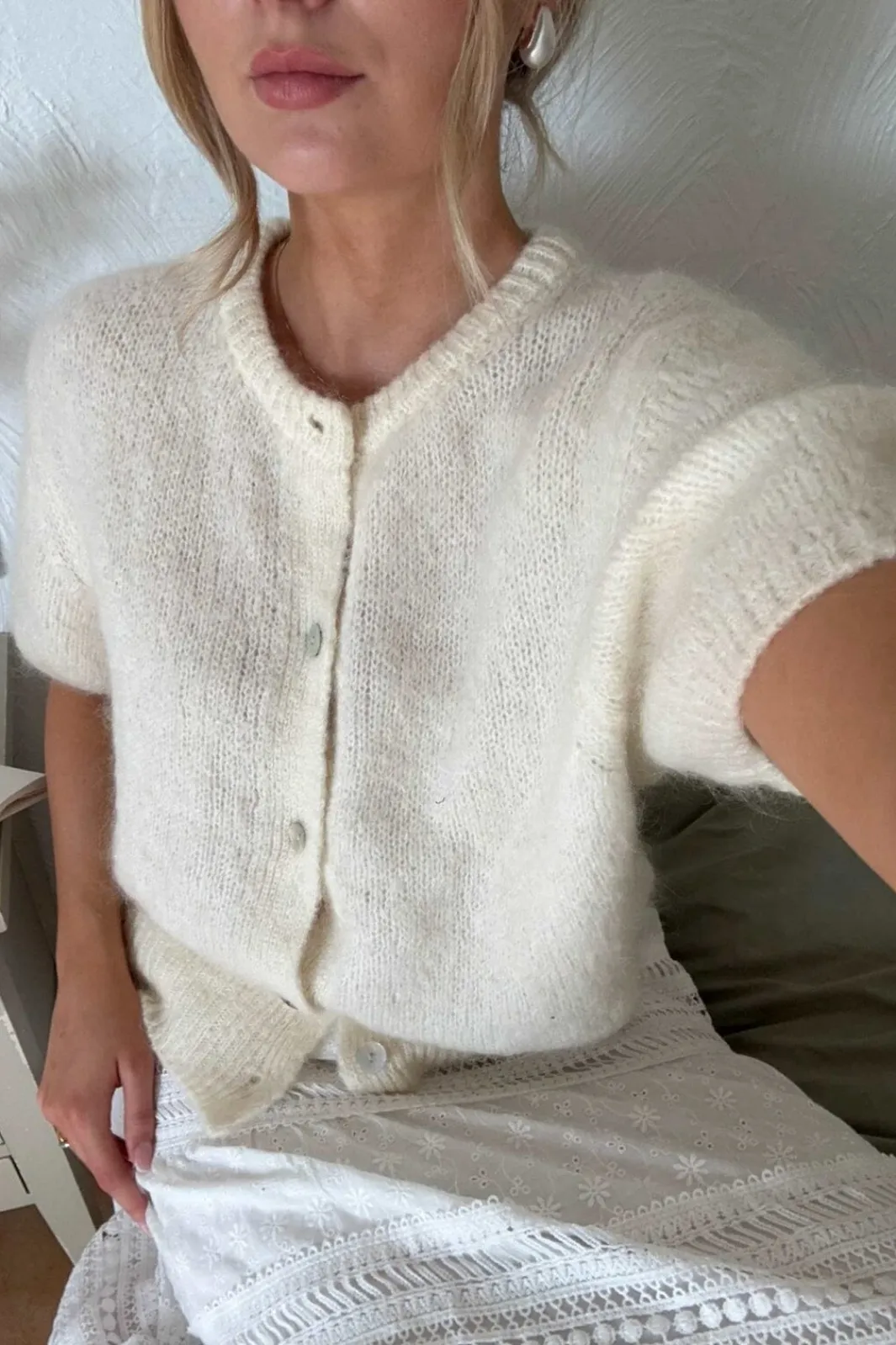Hot BYIC Idaic Ss Cardigan 5265 White