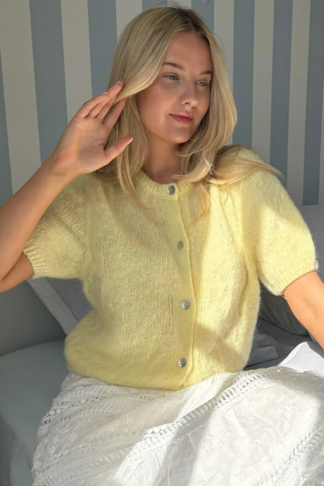 Clearance BYIC Idaic Ss Cardigan 5265 Yellow