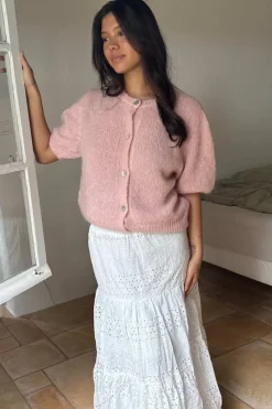 New BYIC Idaic Ss Cardigan 5265 Light Pink