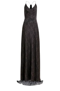 Online Essentiel Antwerp Idont Fitted Maxi Slip Dressidont Combo2 Deep Kelp