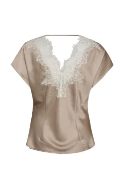 Sale Co´Couture Iduncc Lace Ss Blouse 45167 320