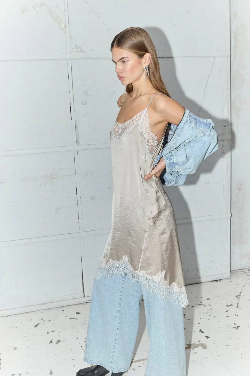 New Co´Couture Iduncc Lace Strap Dress 46105 320