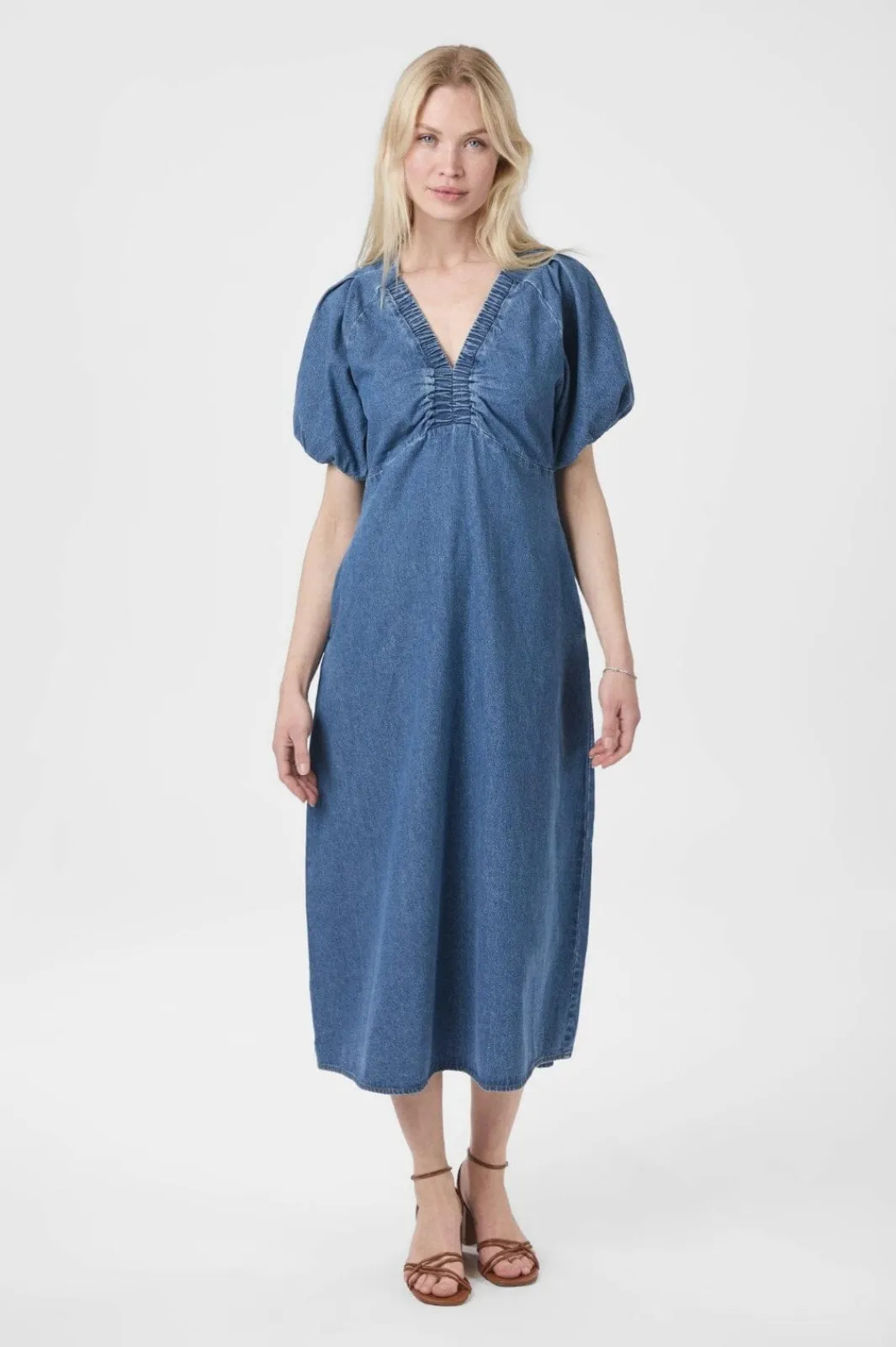 New Neo Noir Illana Denim Dress 165931 140