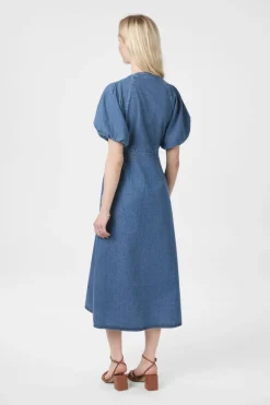 New Neo Noir Illana Denim Dress 165931 140
