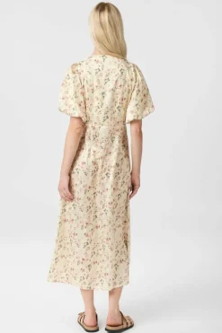 Neo Noir Illana Flower Print Dress 165121 122