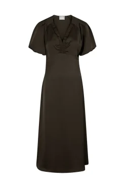 Discount Neo Noir Illana Heavy Sateen Dress 162521 676