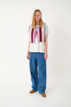 Discount Lollys Laundry Ilsall Vest25453-1036 70 Multi