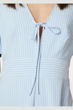 Online Neo Noir Ilsie Stripe Dress 165276 145