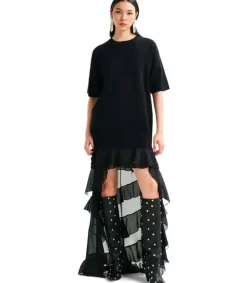 Essentiel Antwerp Imaille Knitted Dressimaille Black