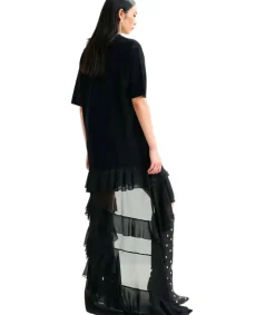 Essentiel Antwerp Imaille Knitted Dressimaille Black