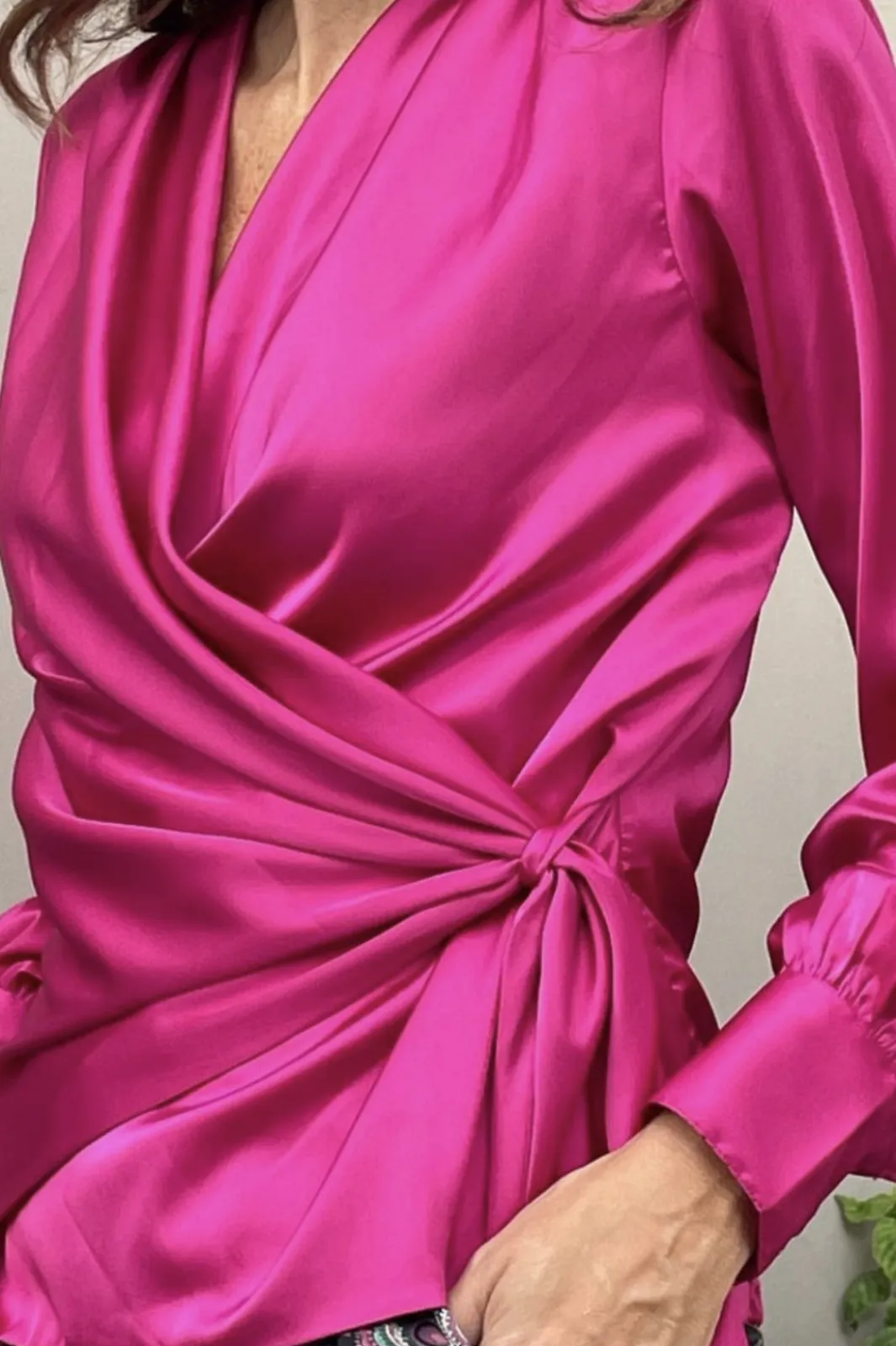 Outlet Karmamia Ines Blouse Rose Violet