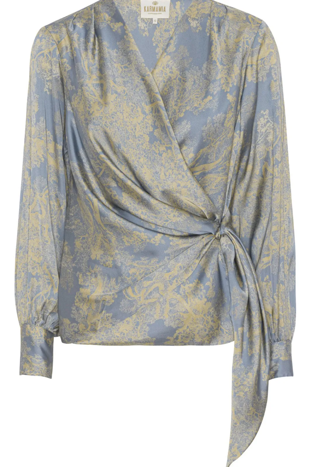 Hot Karmamia Ines Blouse Sky Forest