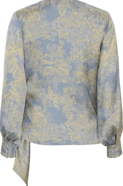Hot Karmamia Ines Blouse Sky Forest