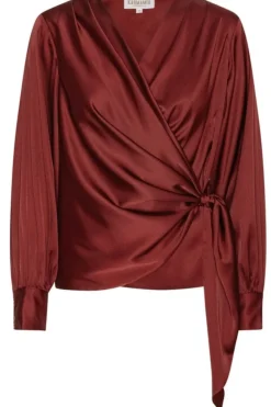 New Karmamia Ines Blouse 2316 Bordeaux