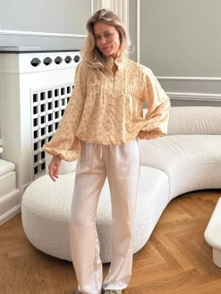 Best BYIC Ingeborgic Shirt A23929 Yellow Flower Print