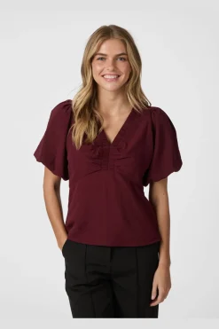 Clearance Neo Noir Irina Structure Blouse 165910 682