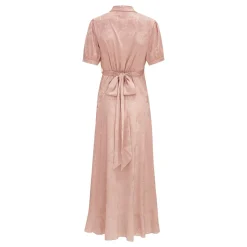 Karmamia Iris Dress Rose Jacquard