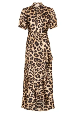 Sale Karmamia Iris Dress 1921 Hammered Leopard