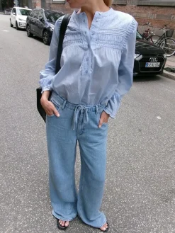 Hot Second Female Irvin Denim Jeans 59284 Light blue denim 5996