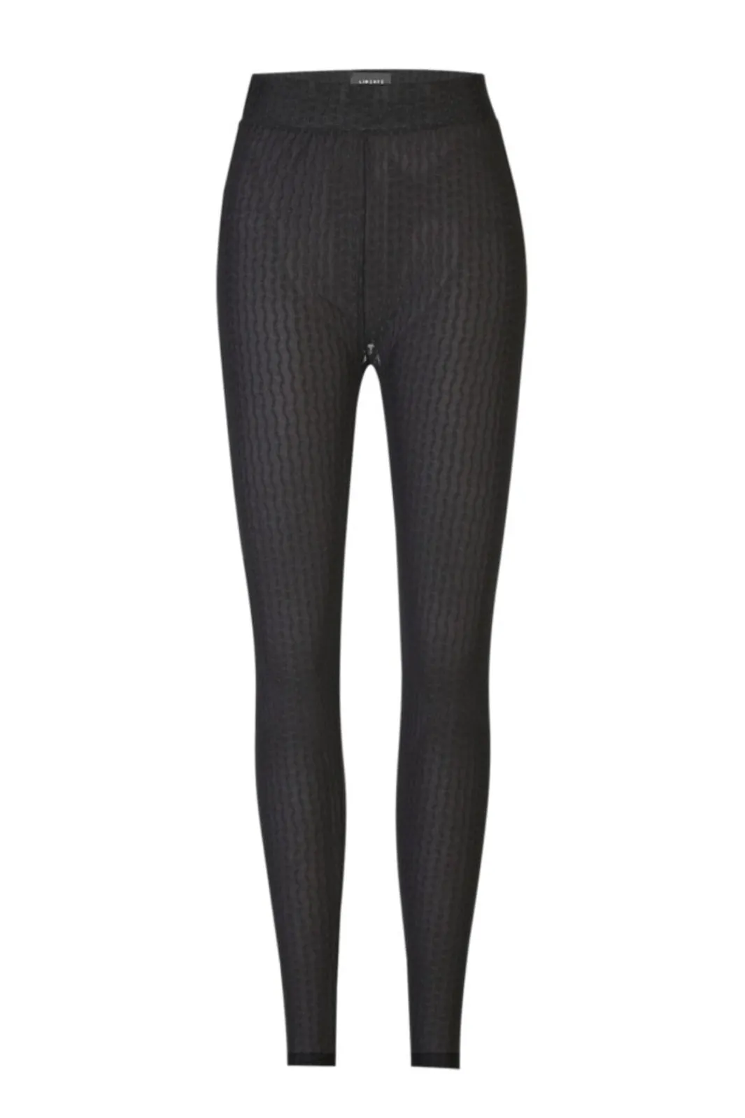 Hot Liberte Isa Leggings 21347 Black Wavy Lines