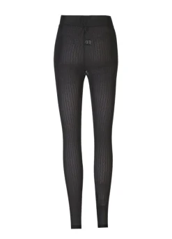 Hot Liberte Isa Leggings 21347 Black Wavy Lines
